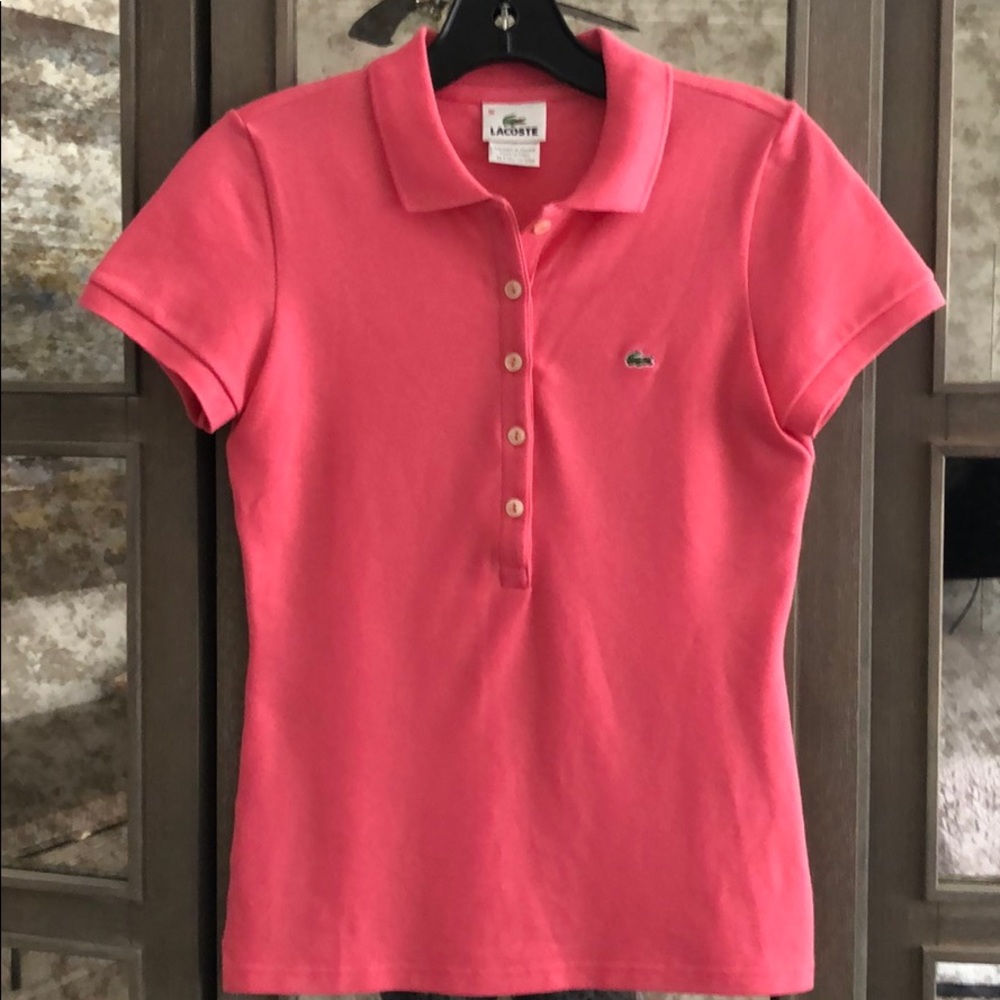 Lacoste Slim Fit Cotton Polo Size 36 (S)